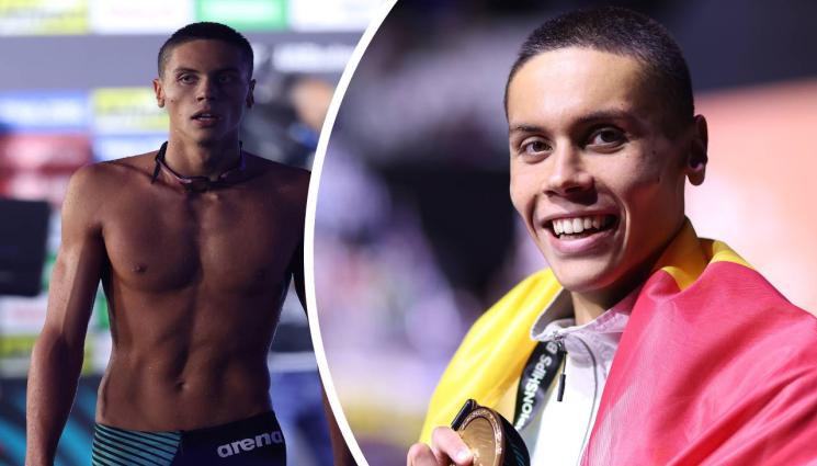 Давид Поповичи - ЧОВЕКЪТ АМФИБИЯ: 17-годишният румънски суперталант Давид Поповичи е новата световна звезда в плуването - със стъпала като плавници и ръце като лопати, по идеалните си физиологични данни той бие дори супермена Фелпс