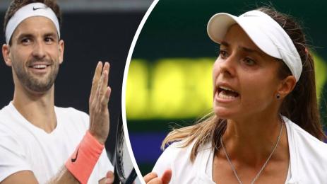 Григор Димитров и Виктория Томова