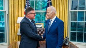 Президентът на САЩ Джо Байдън прие официално акредитивните ми писма