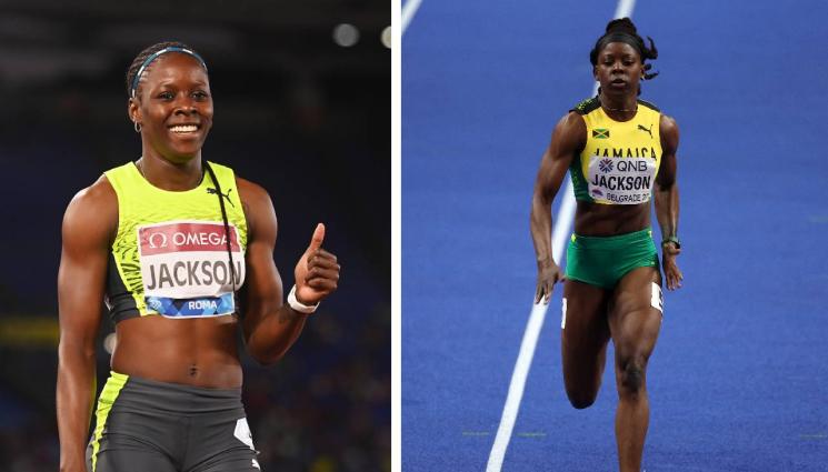лека атлетика - Страхотно бягане на Шерика Джаксън на 200 м в Ямайка!