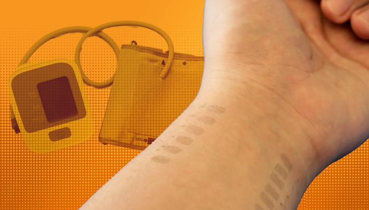 татуировка за кръвно - ИНОВАЦИЯ: Учени разработиха електронна татуировка за измерване на кръвното налягане