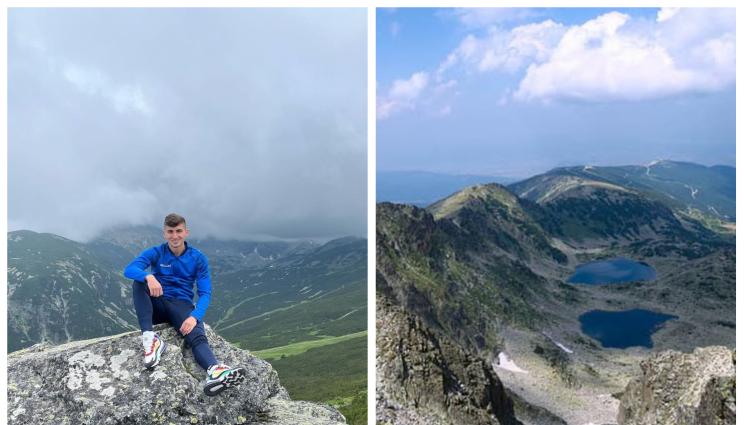 Връх Ястребец - Футболен национал стана катерач. Ас на Арда изкачи връх в Рила, висок 2369 метра