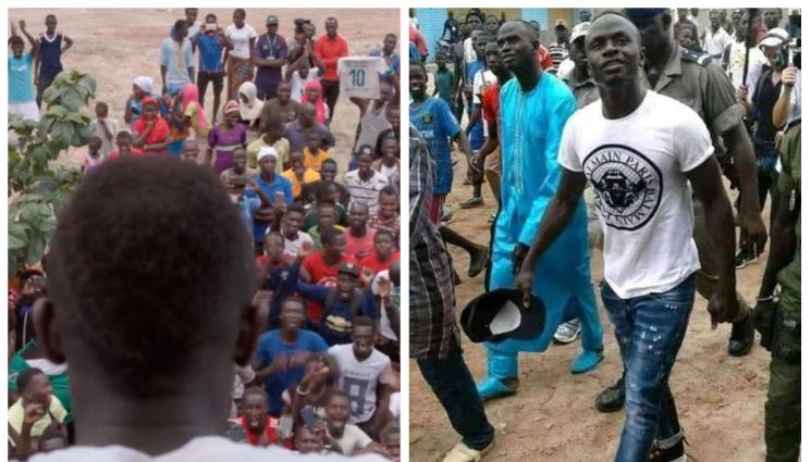 Родното място на Мане - Различният живот на Садио Мане - строи училища, болници, стадиони и купува лаптопи за всички деца от родното си място