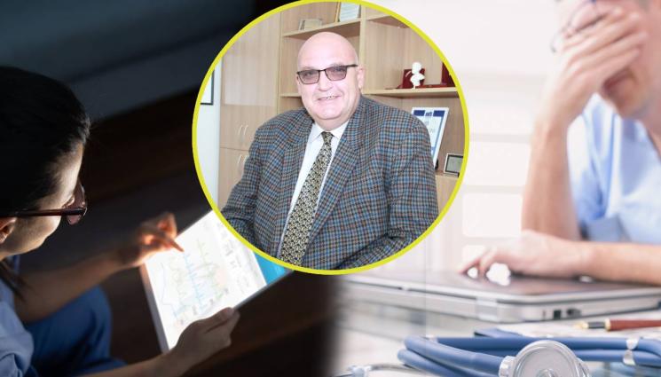 Др Николай Брънзалов - Д-р Николай Брънзалов пред 