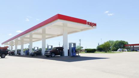 Exxon Mobil бензиностанция