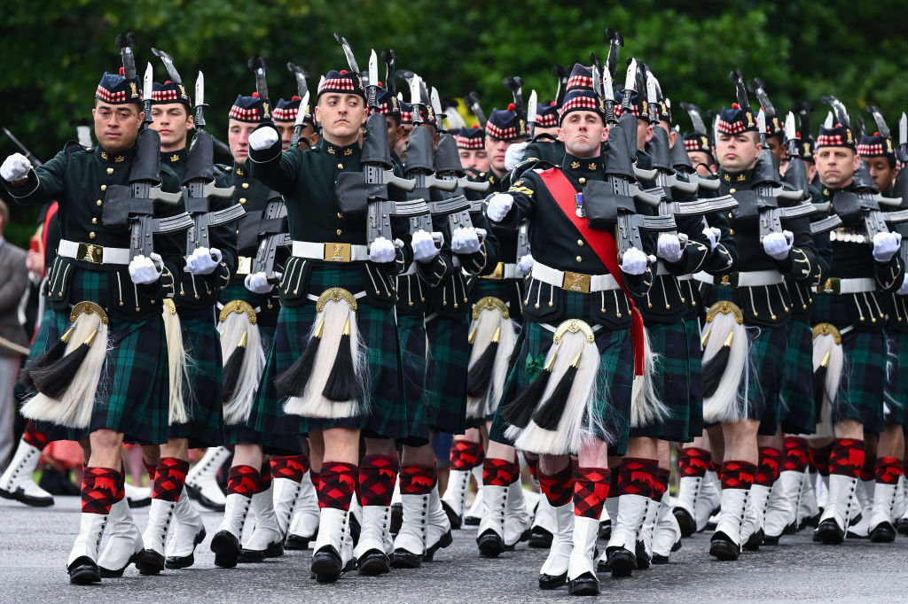 Военния парад в Шотландия