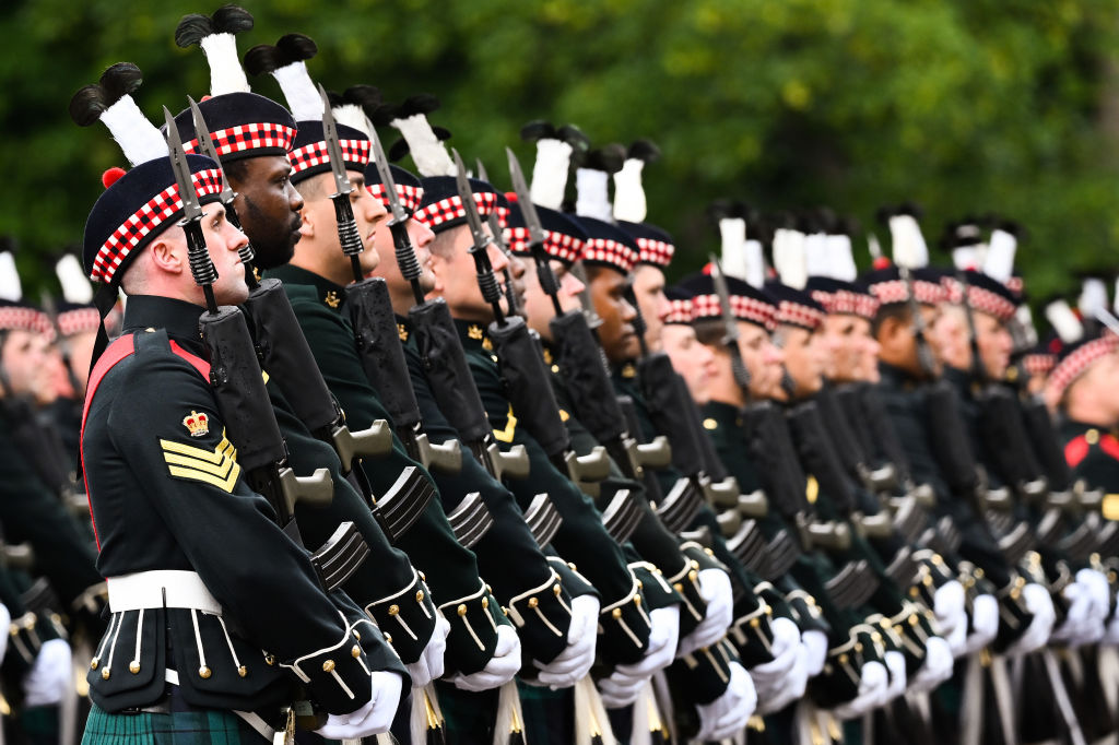 Военния парад в Шотландия