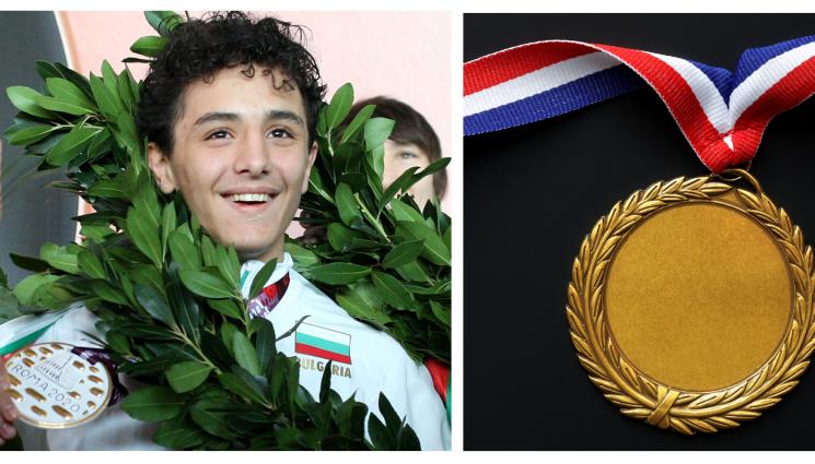 Едмон Назарян - Едмонд Назарян извоюва европейската титла за юноши в борбата класически стил в Рим, размаза 11:2 на финала в категория до 63 килограма Асланбек Салимов