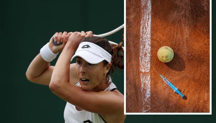 Ализе Корне - УСТАТА френска тенисистка разобличи прикриването на епидемия от COVID-19 по време на Ролан Гарос