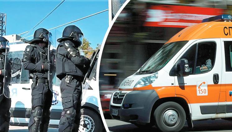 МВР линейка - Биячът на спецполицая карал друсан