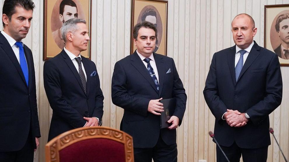 връчване на мандат ПП Румен Радев