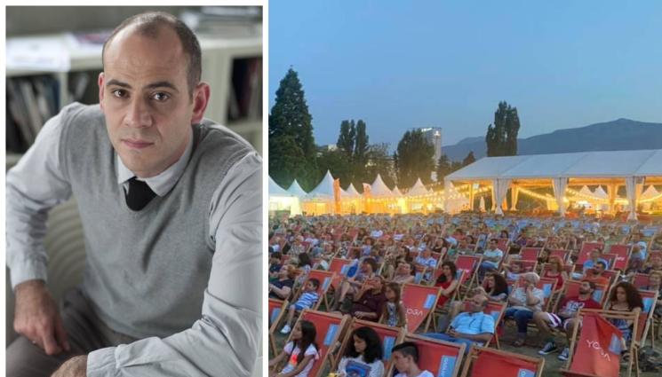 Борислав Чучков - Продуцентът Борислав Чучков пред 