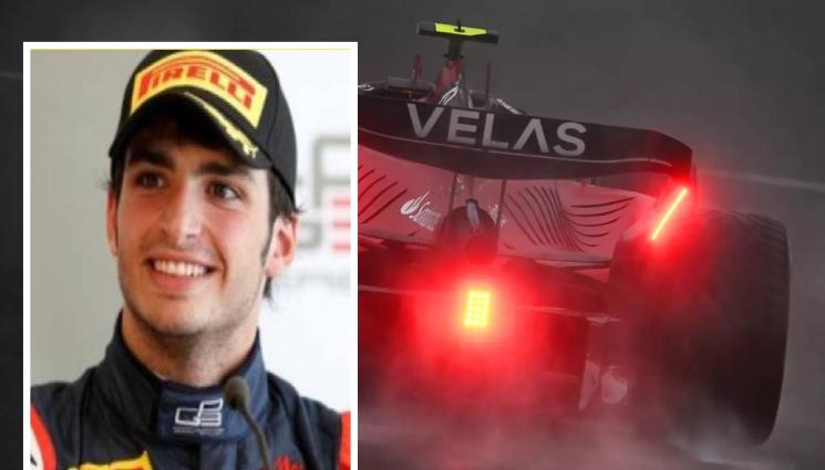 Карлос Сайнц - Карлос Сайнц спечели квалификацията за Гран при на Великобритания във Формула 1 под дъжда на „Силвърстоун“