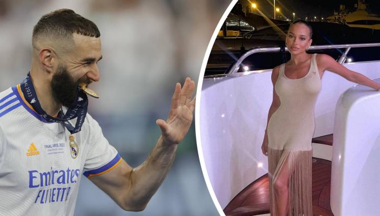 Бензема - Бензема заби бившата на Джъстин Бийбър, глези я на яхта