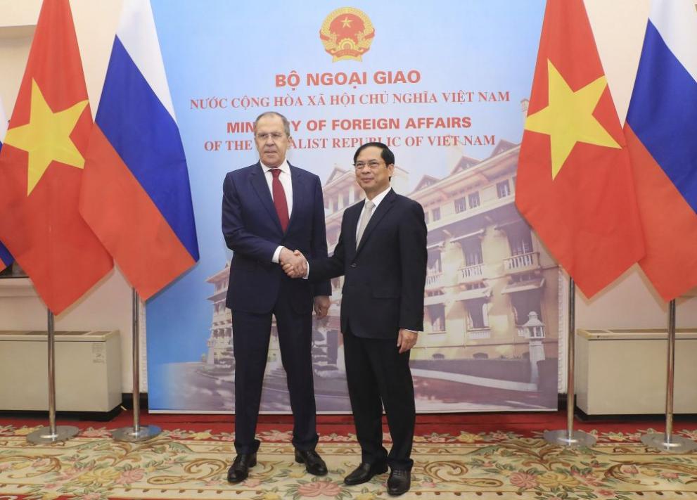  Среща сред Русия и Виетнам 