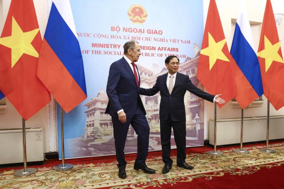  Среща сред Русия и Виетнам 