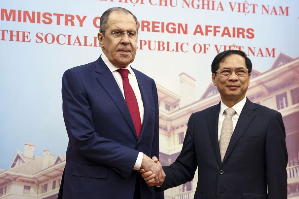 Среща между Русия и Виетнам
