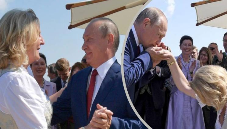 н - ЗАПЛАХА: Бивша австрийска министърка напусна страната заради танц с Путин