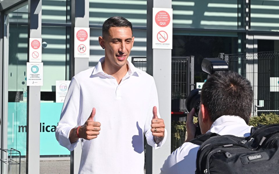 Опитният Анхел Ди Мария призна, че Ювентус е бил изключително