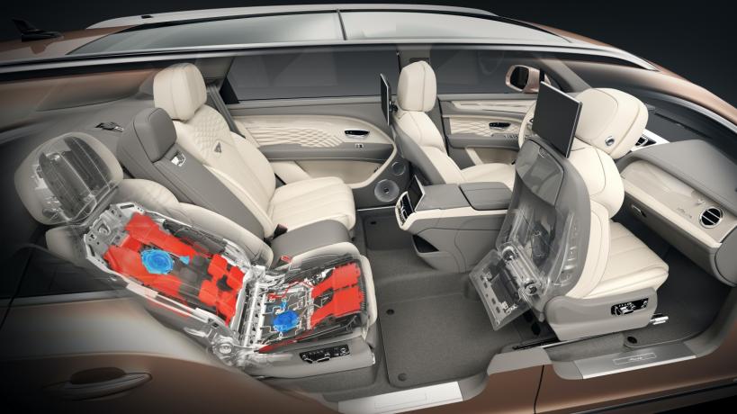 Bentley Bentayga Extended Wheelbase seats