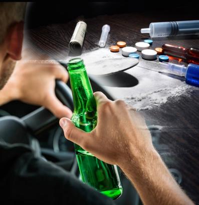 пиян дрогиран шофьор