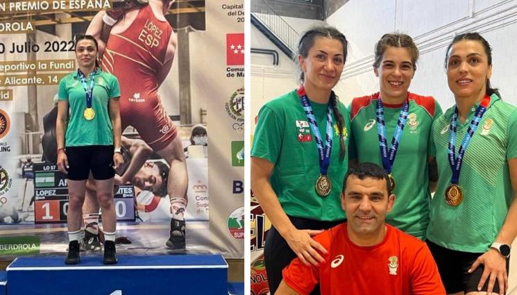 борба жени - Мими Христова с завърна с титла на тепиха след операция и 8-месечна пауза