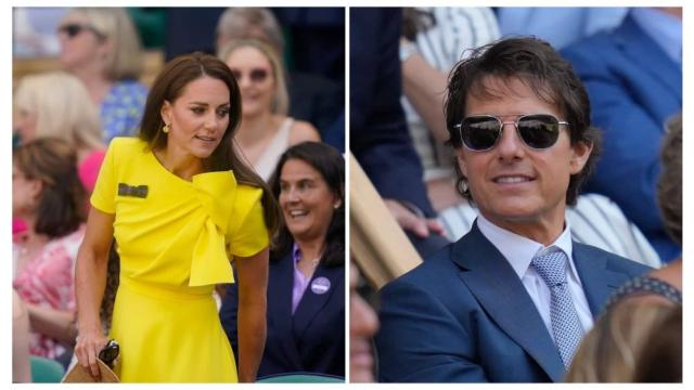 Том Круз и Кейт Мидълтън зарадваха феновете на Уимбълдън (СНИМКИ)