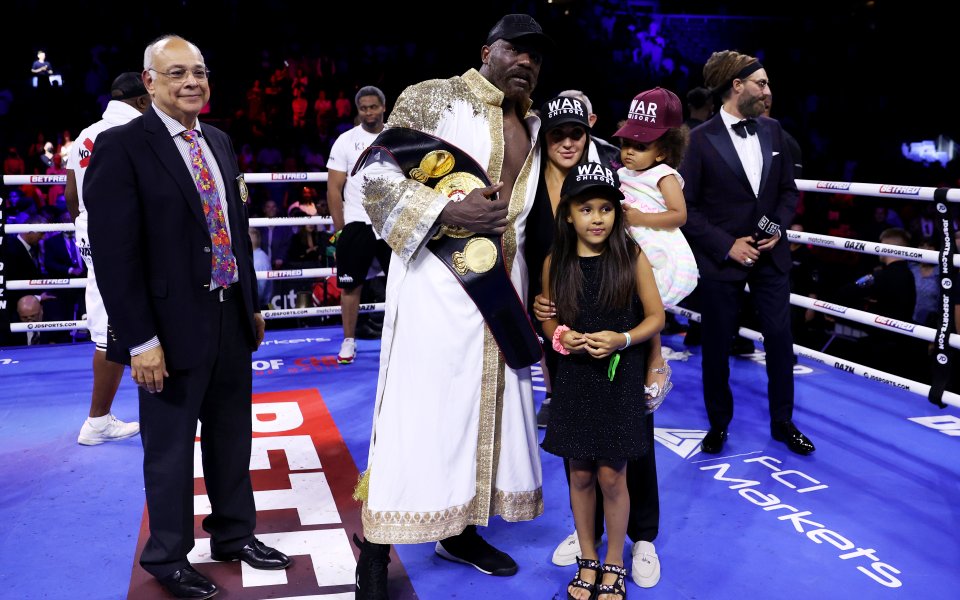 Дерек Чисора бе много щастлив след победата си над Кубрат