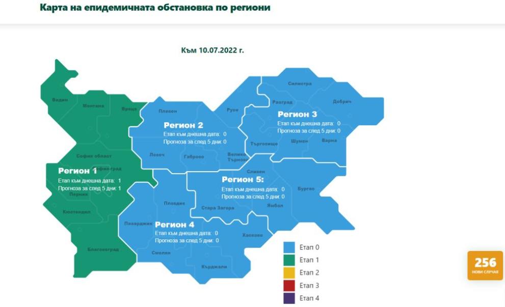 карта и таблица