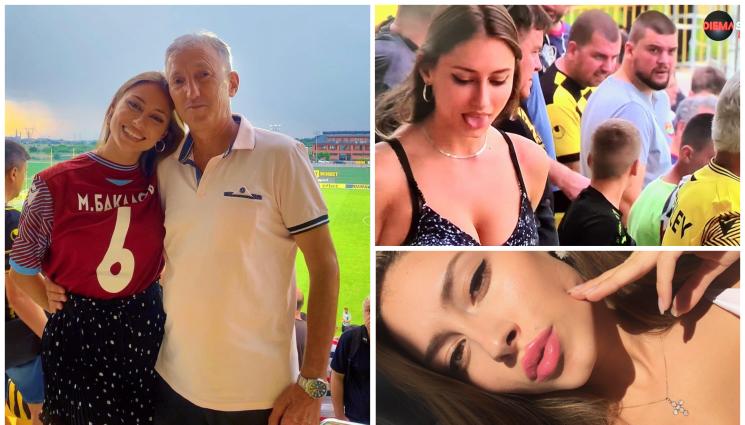 Андреана Бакалова - Коя беше красавицата от мача на откриването на сезона в Първа лига -