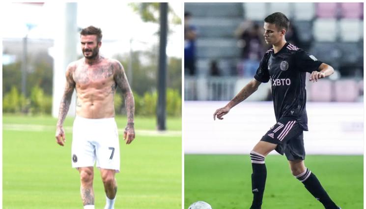 Ромео Бекъм - Ромео Бекъм напомни за баща си Дейвид. Вкара феноменален гол за втория тим на Интер Маями. Клубът е собственост на английската легенда