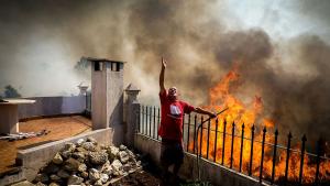 Португалските пожарникари успяха днес да спрат разпространението на два пожара