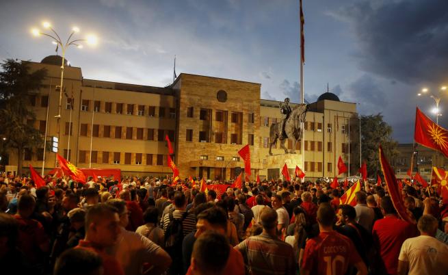 Отново протест в Скопие срещу френското предложение