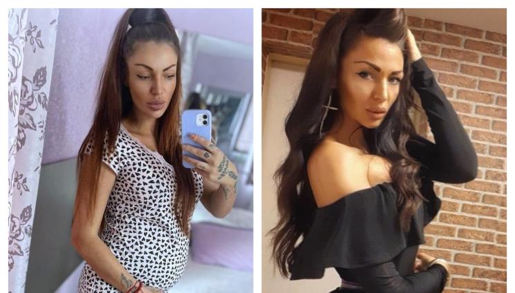 снимка - ПЪРВА РАДОСТ: Плеймейтка роди от монтьор, кръсти детето на баща му (СНИМКА)