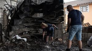 Масов гроб е открит в град Изюм който украинските сили