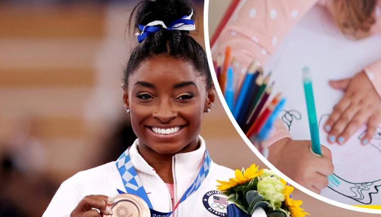 Симон Байлс - Стюардеса обърка олимпийска шампионка с дете