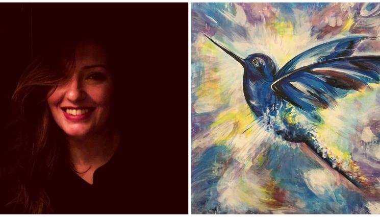 Антония Тоцева - Антония, която улавя сънищата си в платна