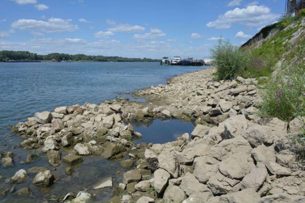 Корабоплаването в българския участък на Дунав е почти спряло. Заради ниското