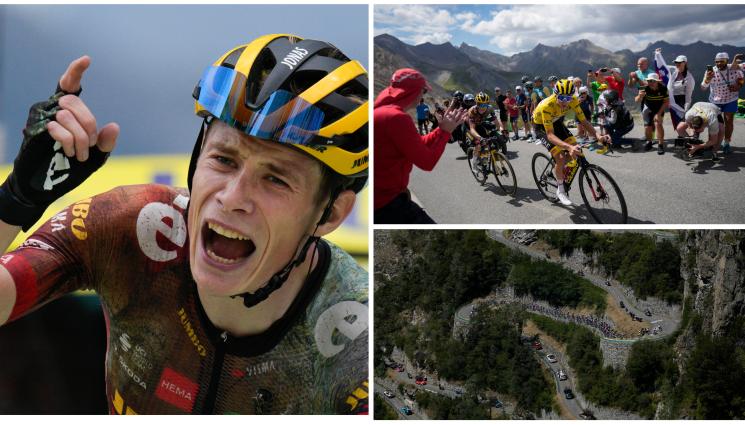 Вингегор Тур дьо Франс - Винегор пак изпревари Погачар на върха в Тур дьо Франс