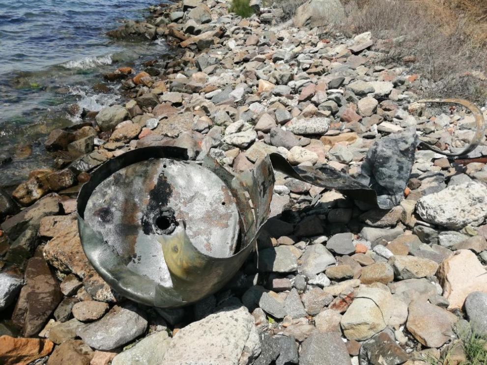 Военни водолази унищожиха морска мина, плаваща на разстояние около две