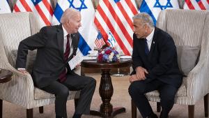 Американският президент Джо Байдън се срещна днес с израелския премиер
