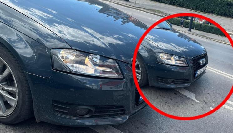 Ауди - НАГЛОСТ: Столичанка помете автомобил с „Ауди“ и избяга с мръсна газ