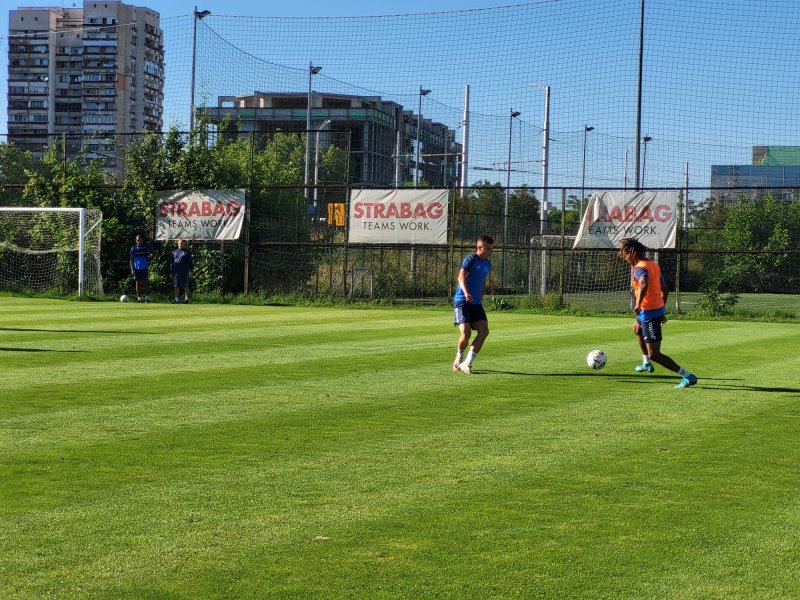 Жереми Петрис с първа тренировка в Левски1