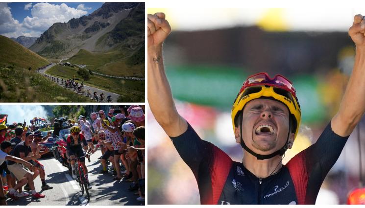 Пидкок Тур дьо Франс - В ЗАДЪХАНО ИЗКАЧВАНЕ и спускане на