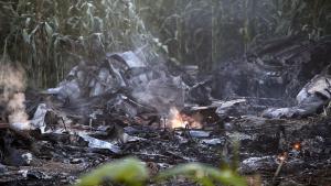 Украинският самолет който се разби край Кавала натоварен със сръбски