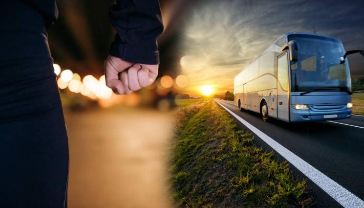 побой автобус - СЛЕД БЯСНО ПРЕСЛЕДВАНЕ: Трима смляха от бой шофьор на автобус