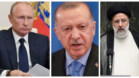 Путин Раиси Ердоган