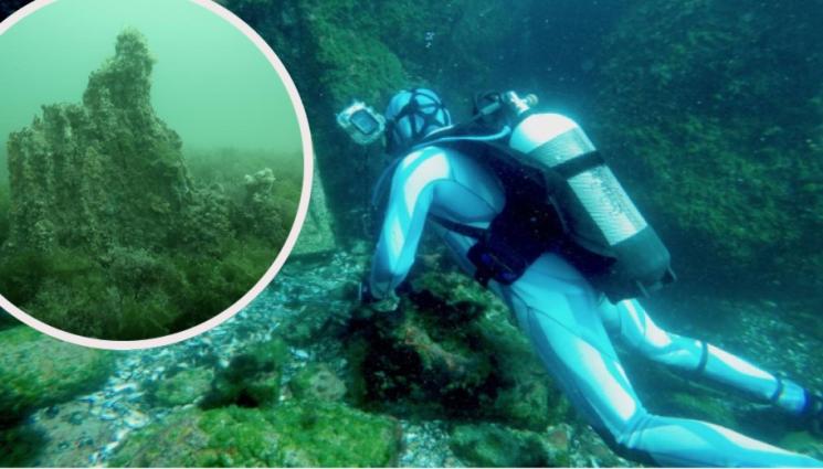 подводен град - ПОДВОДНИ ТАЙНИ: Каменна гора расте на морското дъно (СНИМКИ)