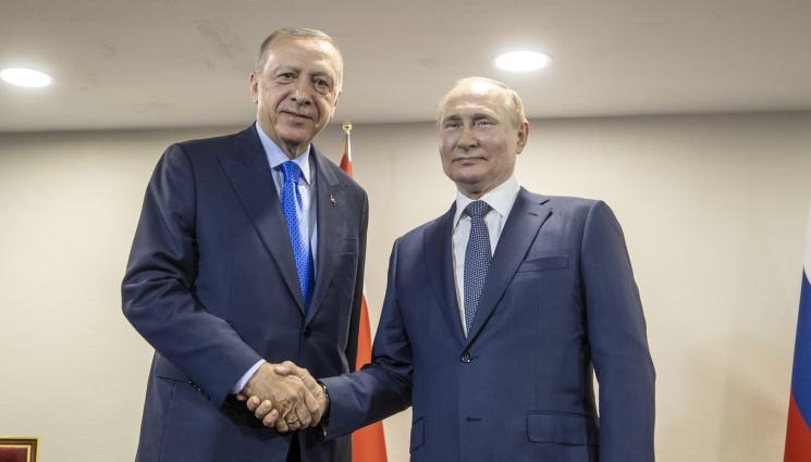 Путин Ердоган - КЛЮЧОВА СРЕЩА: Путин и Ердоган преговарят в Сочи