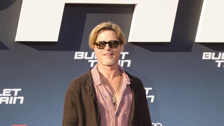  Брад Пит в пола за немската премиера на „ Убийствен трен “ 